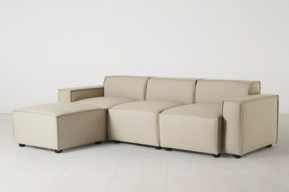 Model 03 3-Seater Left Chaise Sofa, Oyster