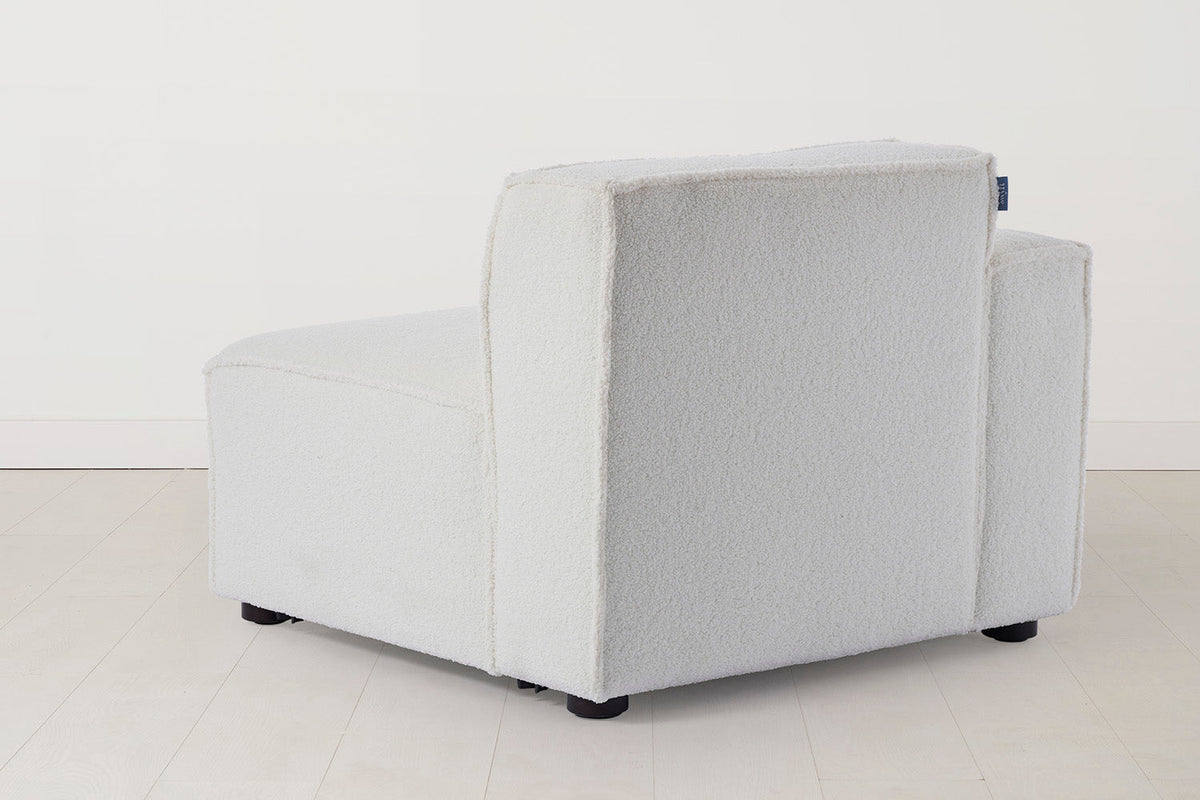 Model 03 Left Arm Sofa Module, Pearl