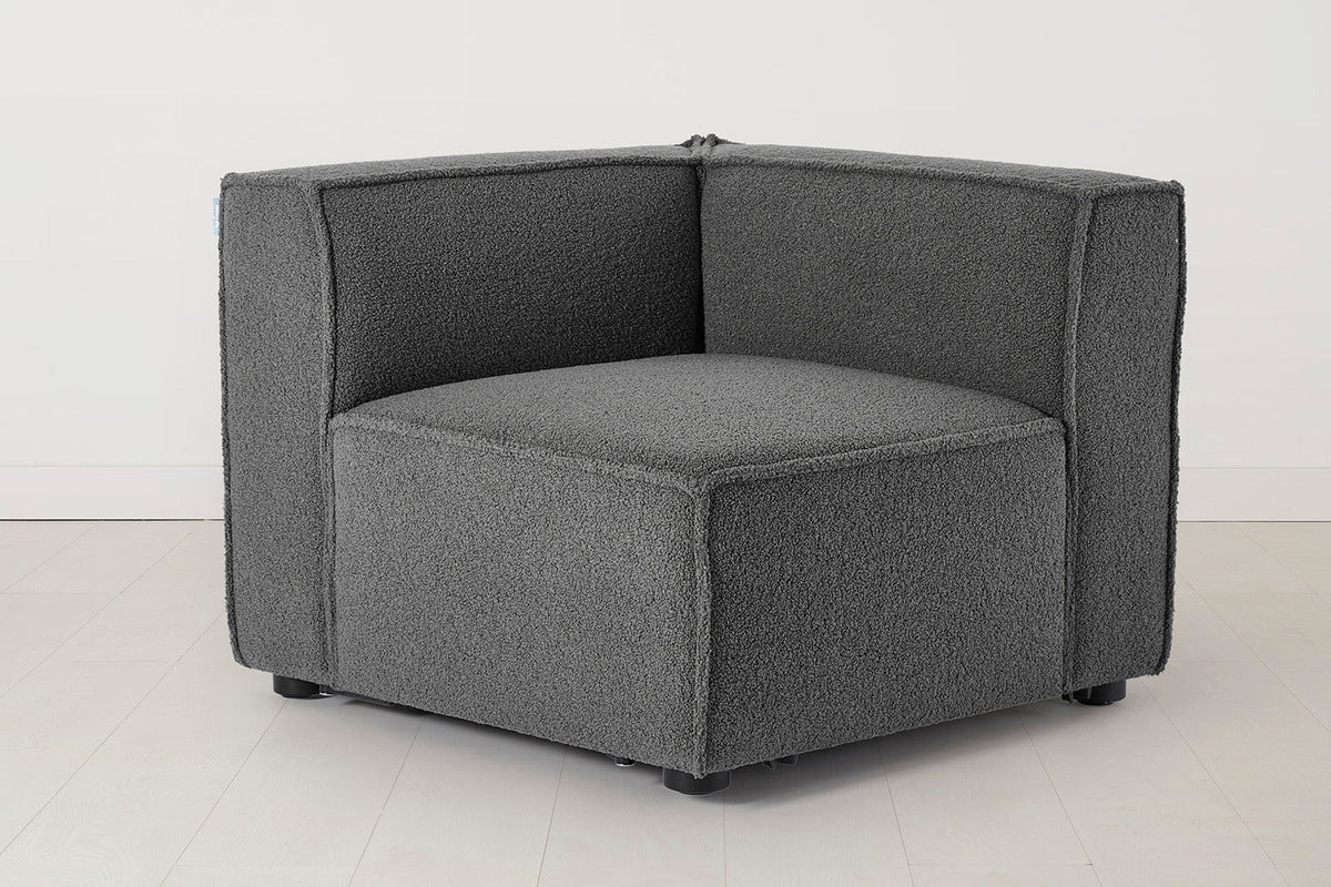 Model 03 Corner Sofa Module, Steel