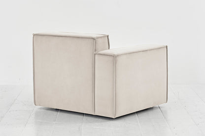 Model 03 Left Arm Sofa Module, Bone