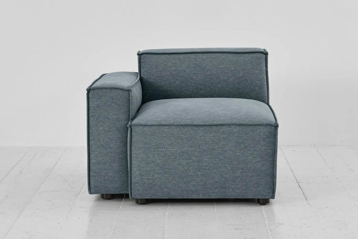Model 03 Left Arm Sofa Module, Marine