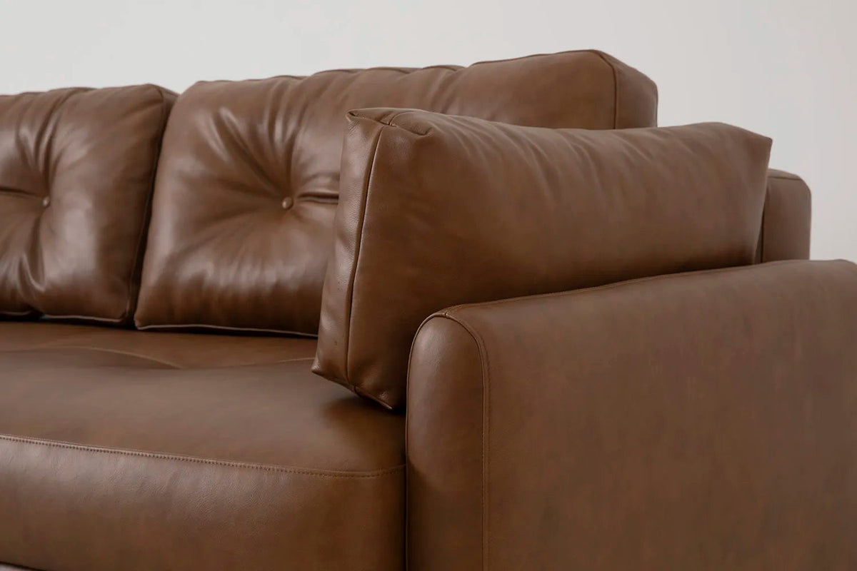 Model 04 Sofa Bed 3 Seater, Oak / Maple