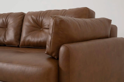 Model 04 Sofa Bed 3 Seater, Oak / Maple