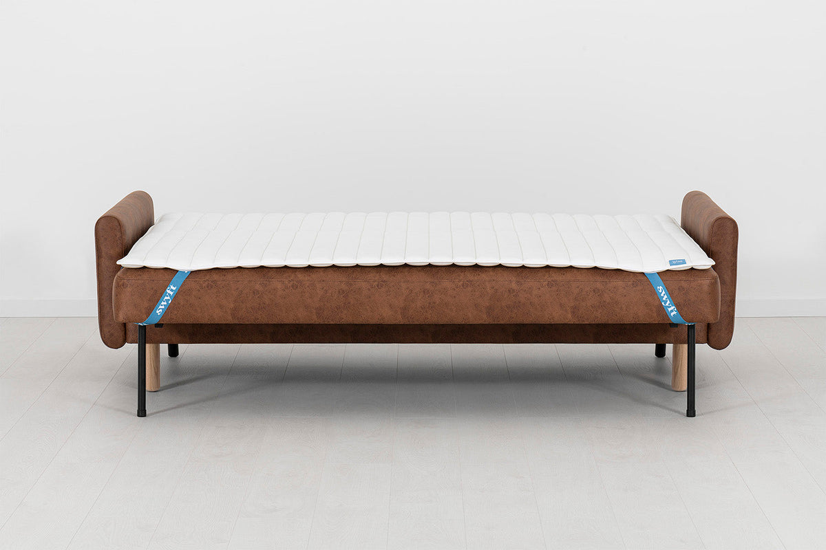 Model 04 Sofa Bed 3 Seater, Oak / Chestnut