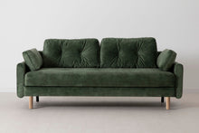 Model 04 Sofa Bed 3 Seater, Oak / Conifer