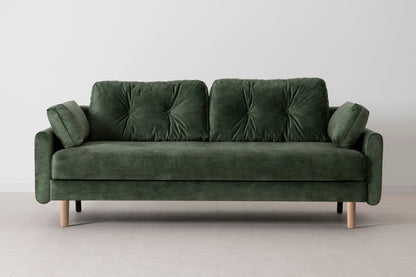 Model 04 Sofa Bed 3 Seater, Oak / Conifer