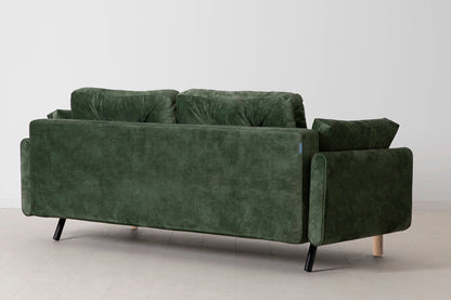 Model 04 Sofa Bed 3 Seater, Oak / Conifer