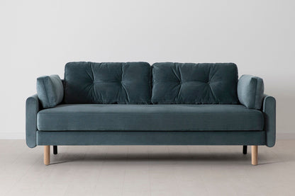 Model 04 Sofa Bed 3 Seater, Oak / Hydro