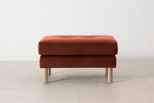 Model 04 Ottoman, Oak / Brick