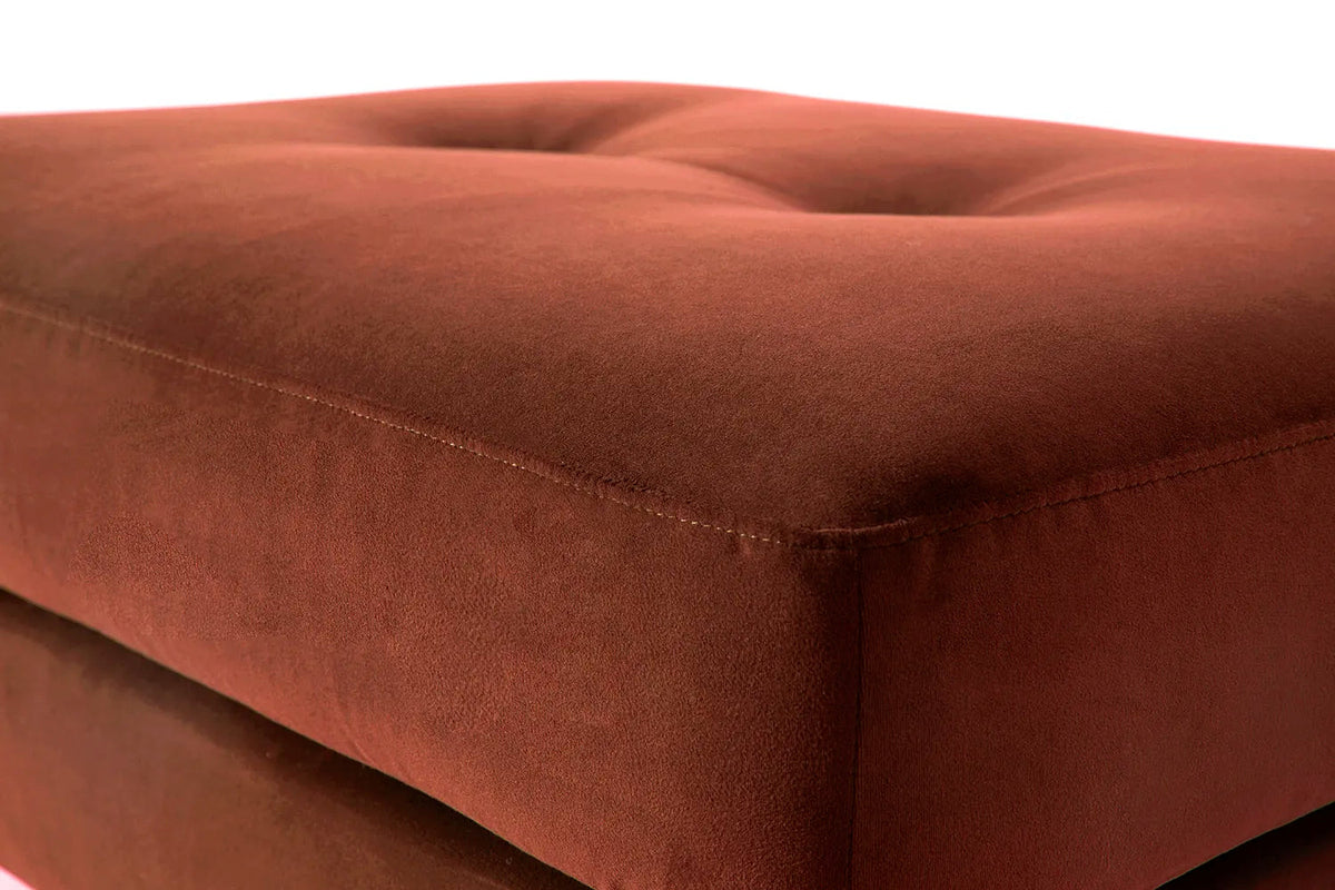 Model 04 Ottoman, Oak / Brick