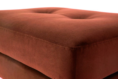 Model 04 Ottoman, Oak / Brick