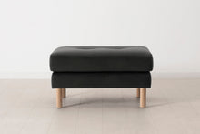 Model 04 Ottoman, Oak / Charcoal