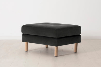 Model 04 Ottoman, Oak / Charcoal