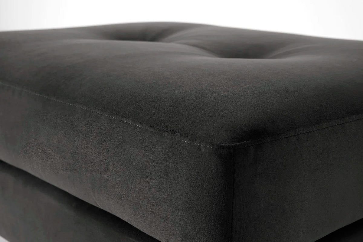 Model 04 Ottoman, Oak / Charcoal