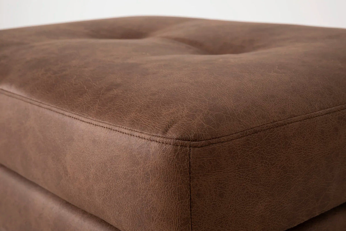 Model 04 Ottoman, Oak / Chestnut