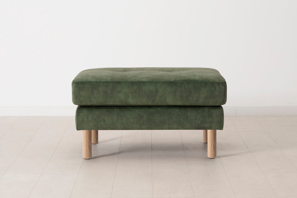 Model 04 Ottoman, Oak / Conifer