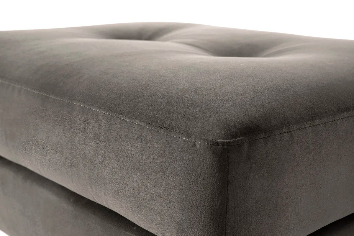 Model 04 Ottoman, Oak / Elephant