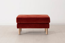 Model 04 Ottoman, Oak / Harissa