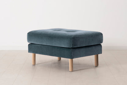 Model 04 Ottoman, Oak / Ocean