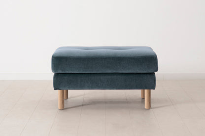 Model 04 Ottoman, Oak / Ocean