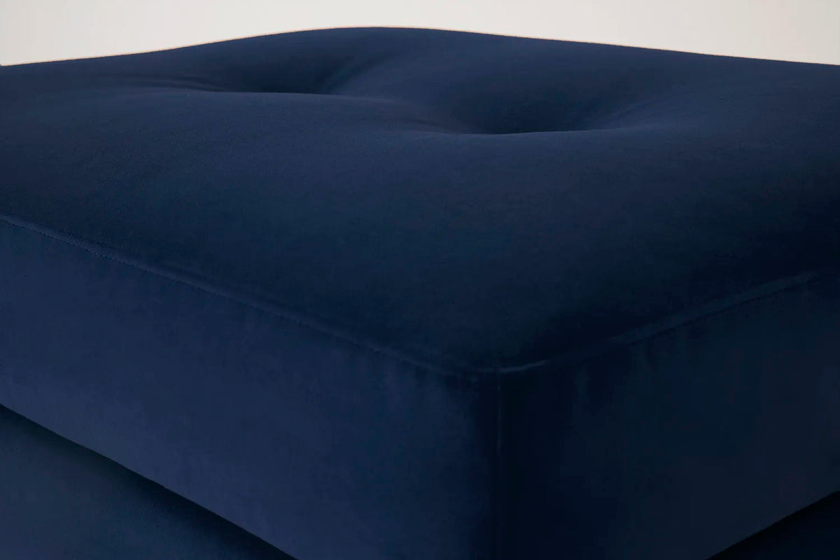 Model 04 Ottoman, Indigo