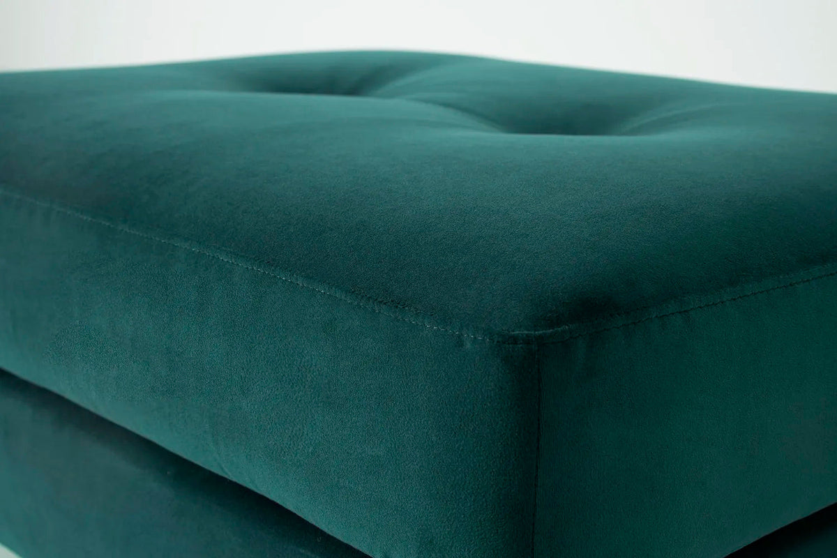 Model 04 Ottoman, Oak / Kingfisher