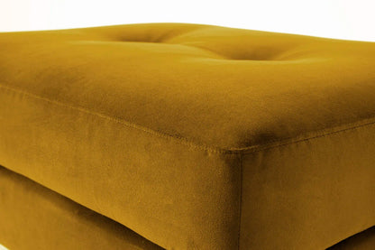 Model 04 Ottoman, Oak / Mustard