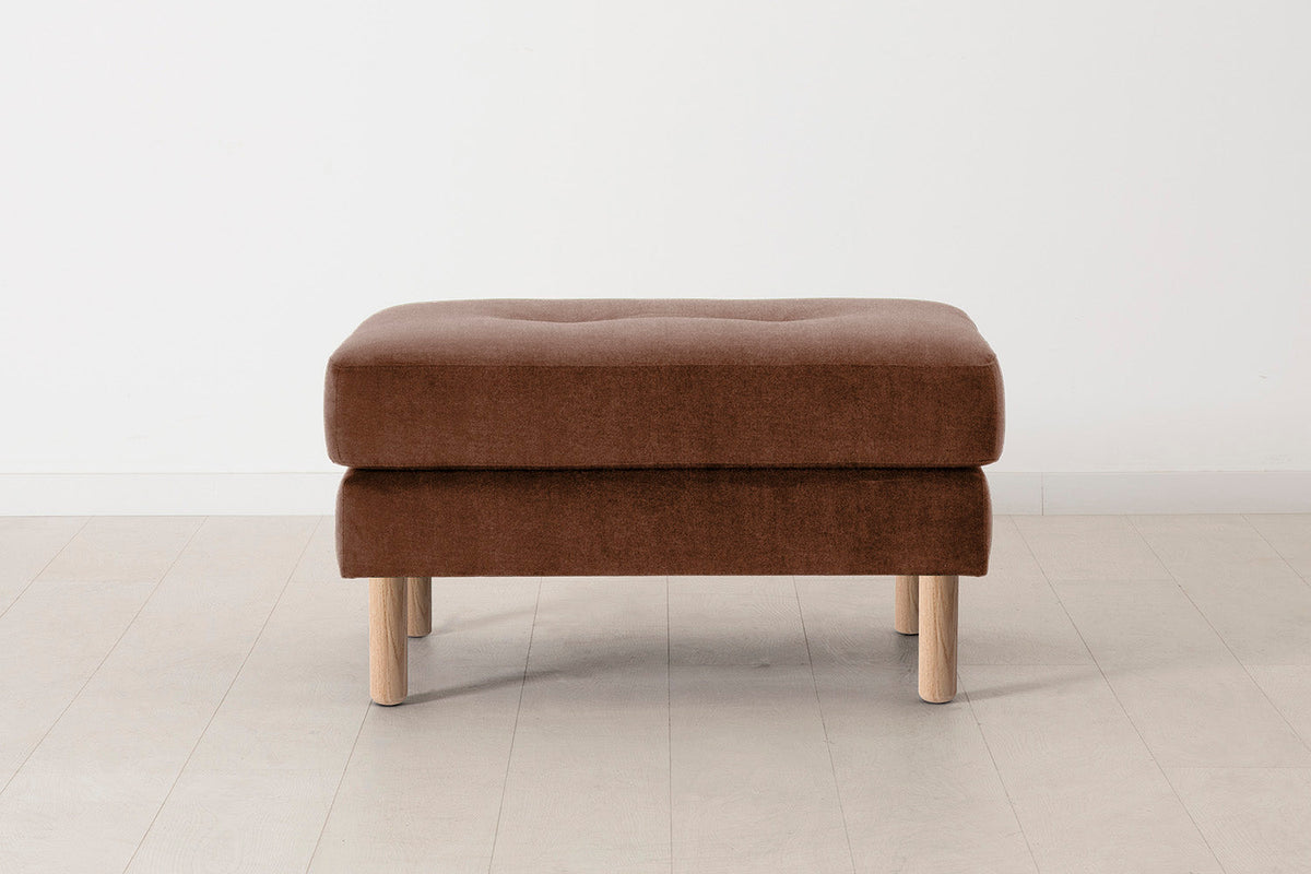Model 04 Ottoman, Oak / Russet