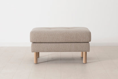 Model 04 Ottoman, Oak / Pumice