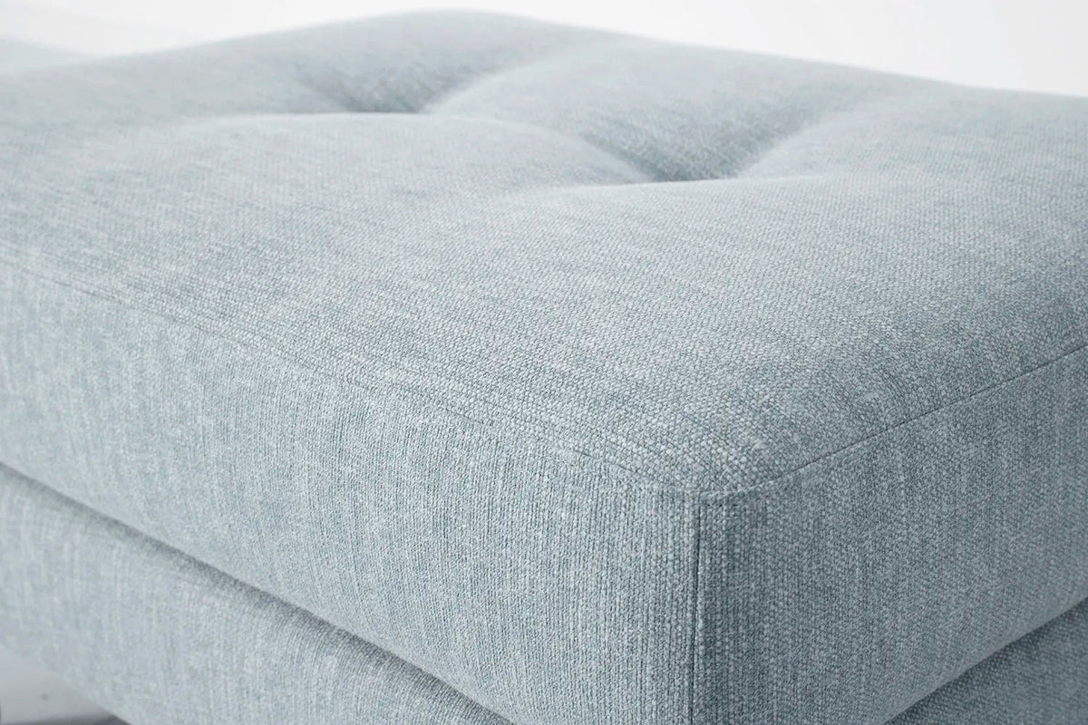 Model 04 Ottoman, Oak / Seaglass