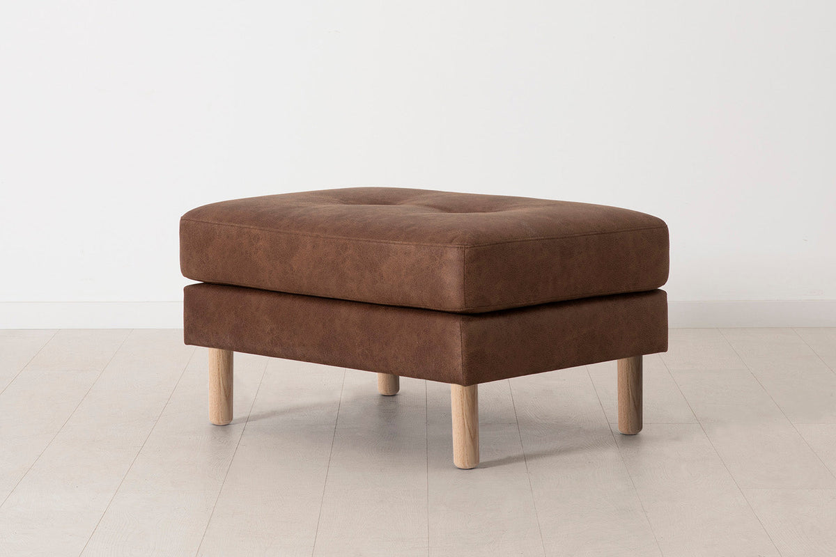 Model 04 Ottoman, Oak / Chestnut
