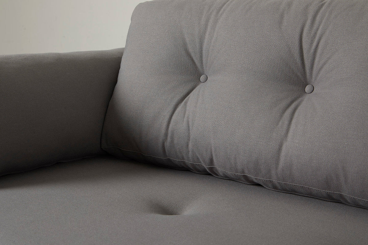 Model 04 Sofa Bed 3 Seater, Oak / Risso