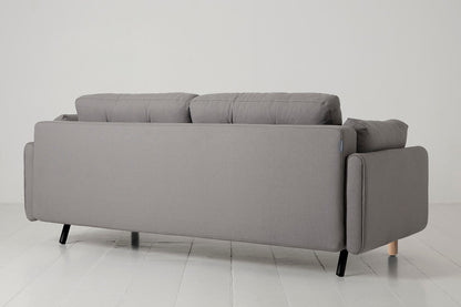 Model 04 Sofa Bed 3 Seater, Oak / Risso