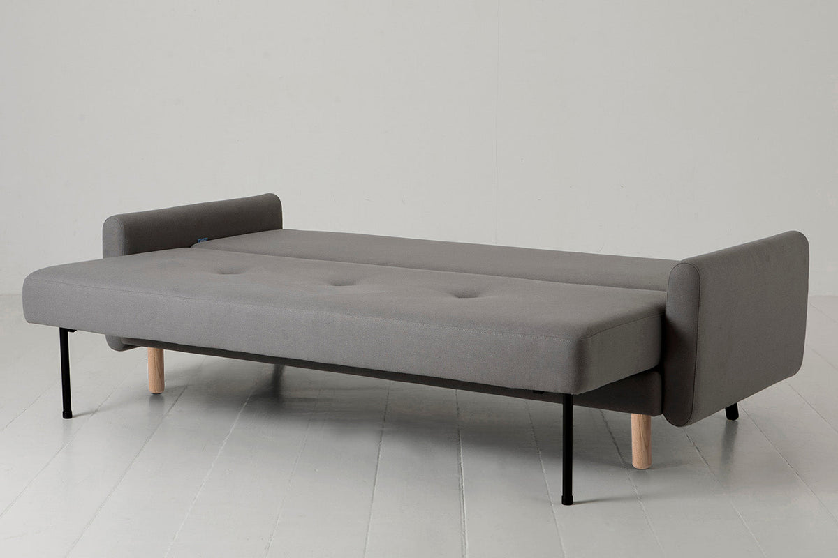 Model 04 Sofa Bed 3 Seater, Oak / Risso