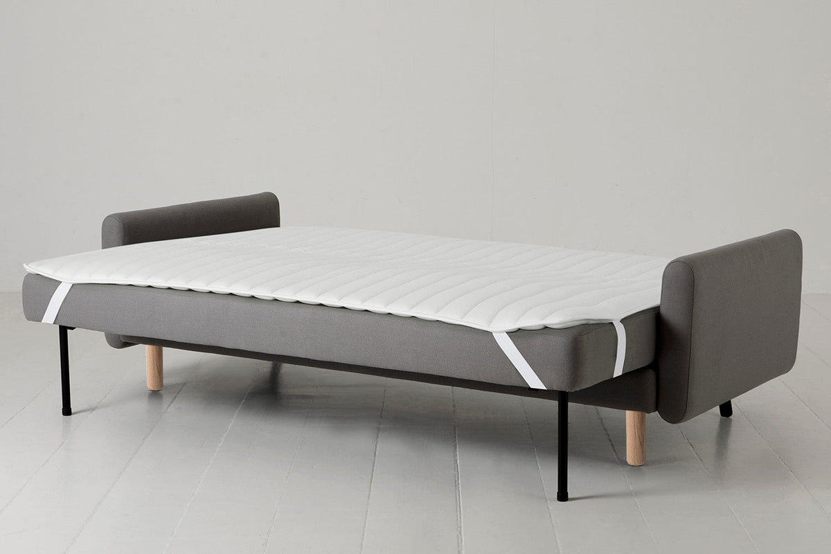 Model 04 Sofa Bed 3 Seater, Oak / Risso