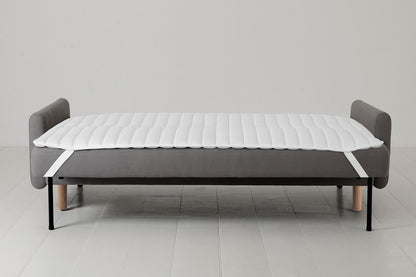 Model 04 Sofa Bed 3 Seater, Oak / Risso