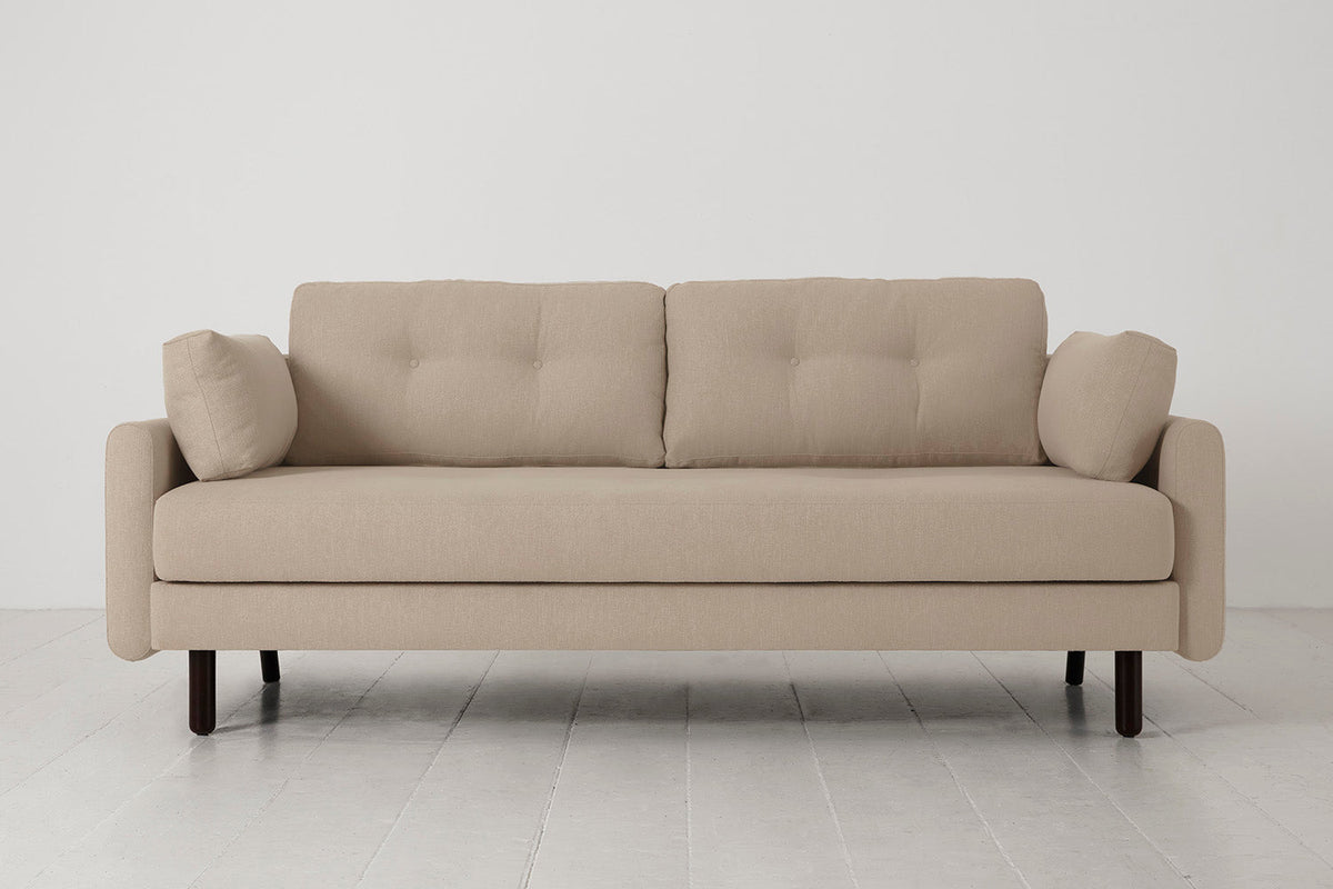 Model 04 Sofa Bed 3 Seater, Oatmeal