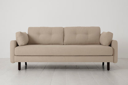 Model 04 Sofa Bed 3 Seater, Oatmeal