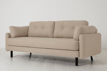 Model 04 Sofa Bed 3 Seater, Oatmeal