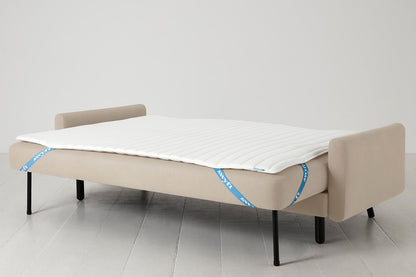 Model 04 Sofa Bed 3 Seater, Oatmeal