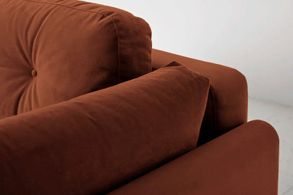 Model 04 Sofa Bed 3 Seater, Oak / Umber