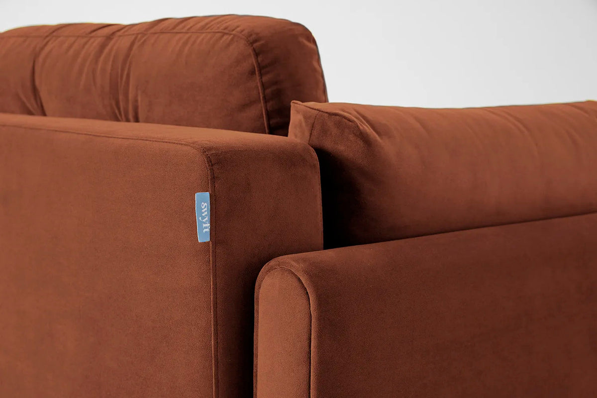 Model 04 Sofa Bed 3 Seater, Oak / Umber