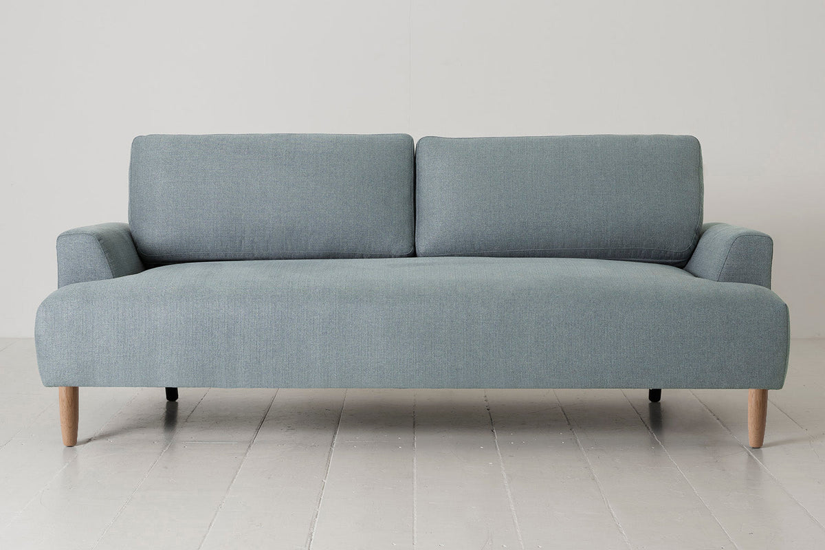 Model 05 3-Seater Sofa, Oak / Seaglass