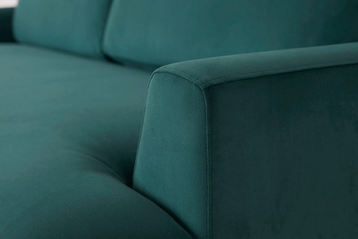 Model 05 2-Seater Sofa, Oak / Kingfisher