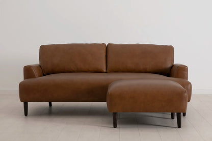 3-Seater Sofa in brown leather