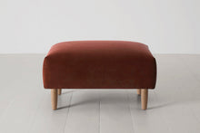 Model 05 Ottoman, Oak / Brick