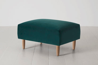 Model 05 Ottoman, Oak / Kingfisher