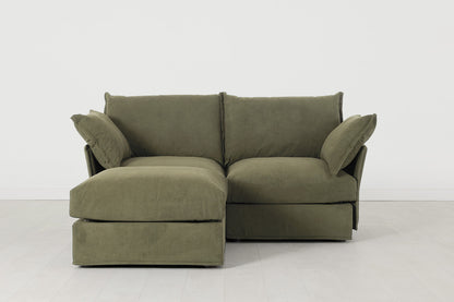 Model 06 2-Seater Left Chaise Sofa, Fennel