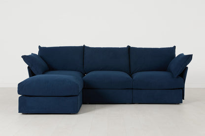 Model 06 3-Seater Left Chaise Sofa, Atlantic