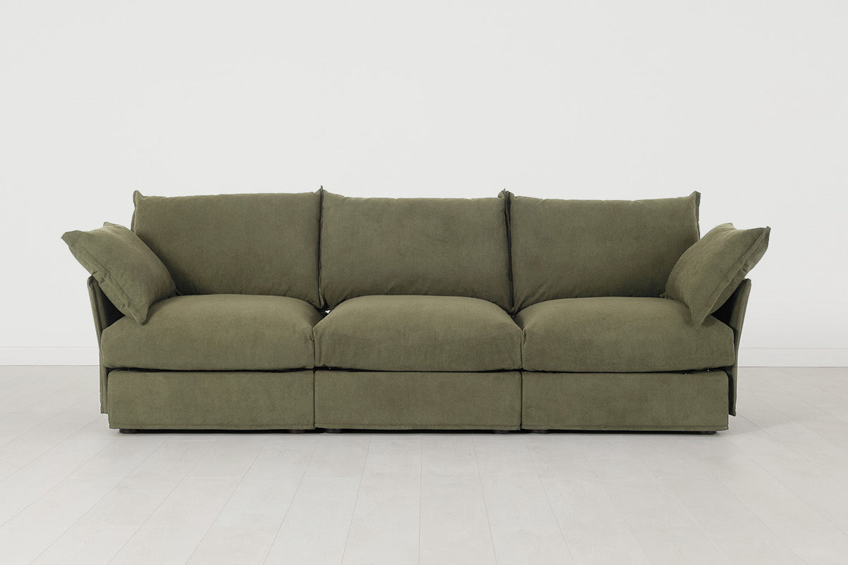 Model 06 3-Seater Sofa, Fennel
